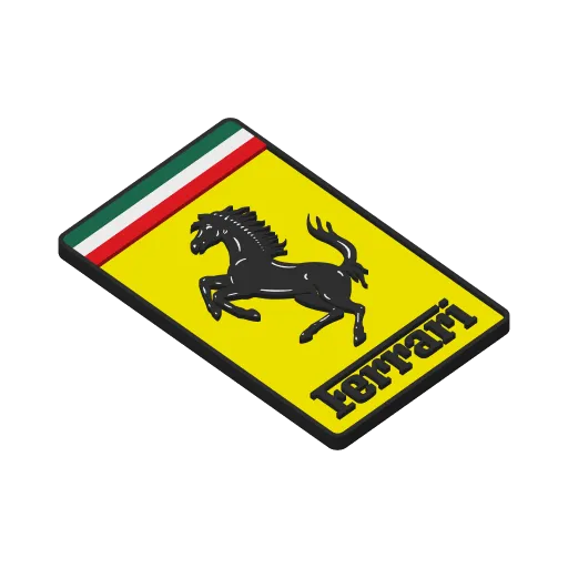 Ferrari Keychain, photo 4 of 4 - Ferrari Keychain Keychains