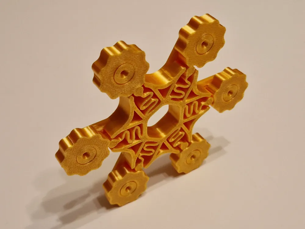 Fidget Click Star Gears - Gear Fidgets, in stock in India