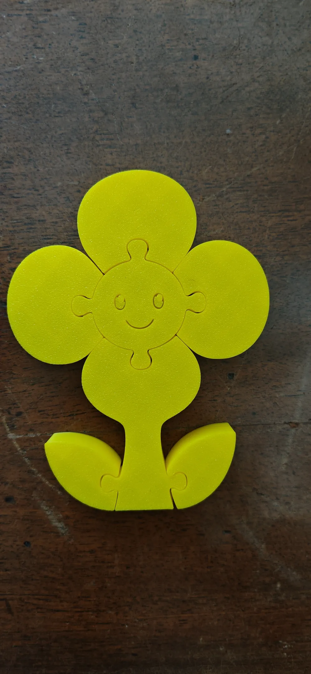 Flower 3D Puzzle, Montessori Style for Kids, photo 4 of 5 - Interlocking & 3D Puzzles, flower toy