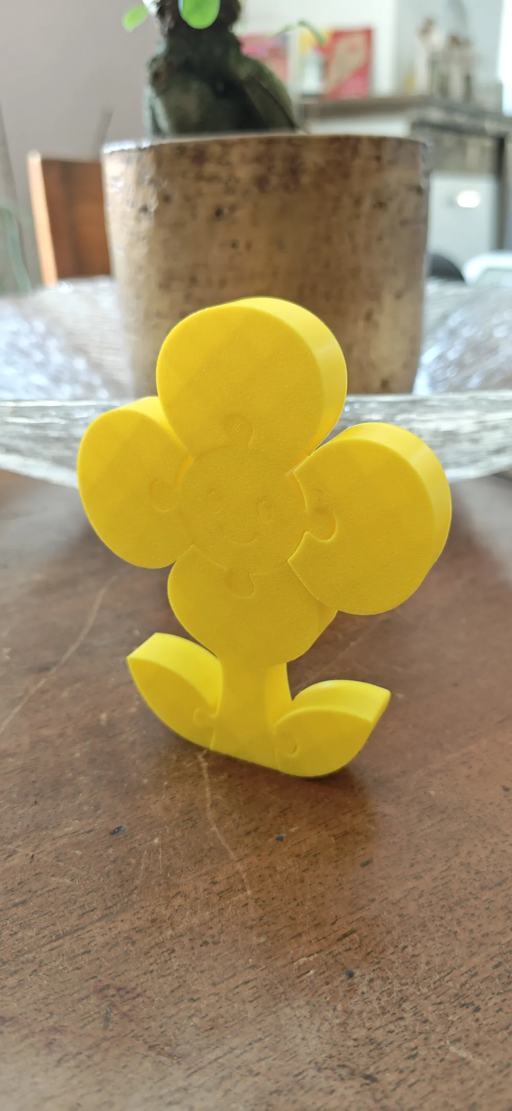 Flower 3D Puzzle, Montessori Style for Kids, photo 5 of 5 - Interlocking & 3D Puzzles, educational