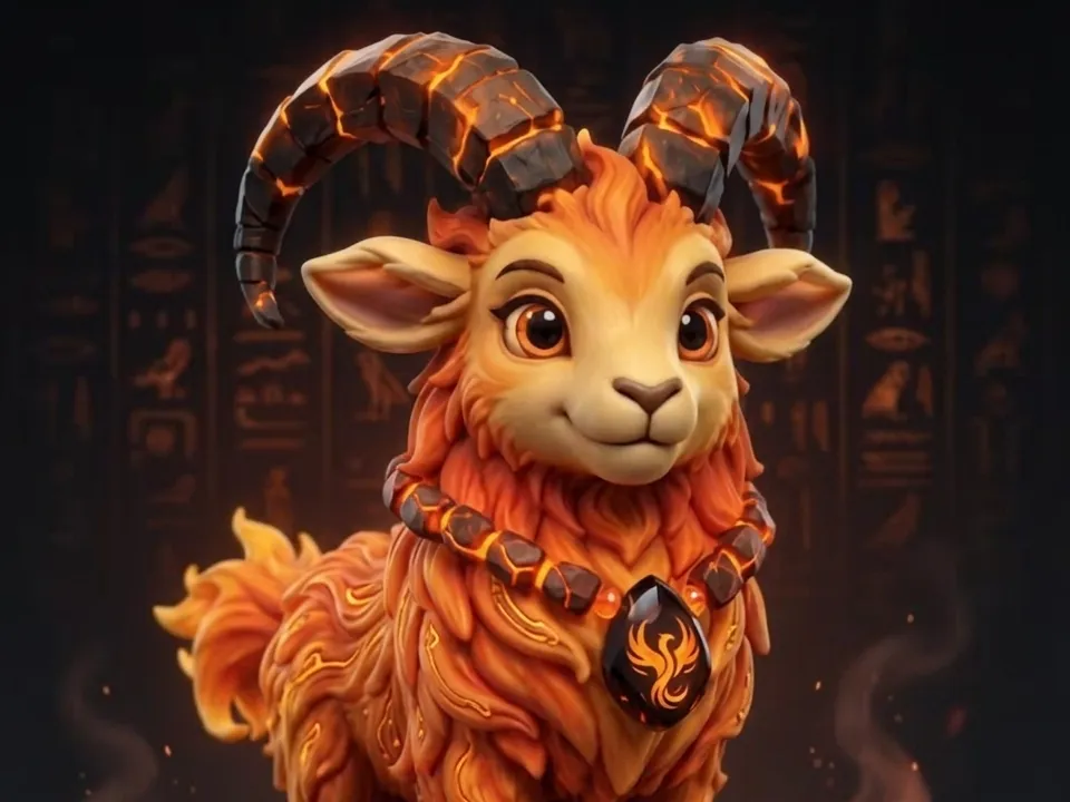 Fire Goat 2027, Symbol of the Year, photo 4 of 4 - Fire Goat 2027, Symbol of the Year Household