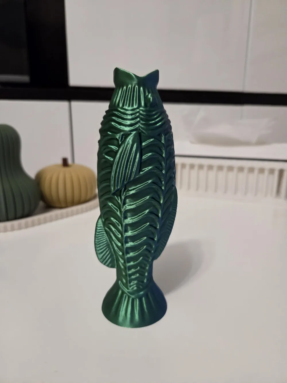 Fish Vase & Decorative Sculpture, 2in1 Home Decor, photo 2 of 4 - Fish Vase & Decorative Sculpture, 2in1 Home Decor Pets