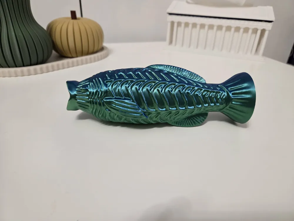 Fish Vase & Decorative Sculpture, 2in1 Home Decor, photo 4 of 4 - Fish Vase & Decorative Sculpture, 2in1 Home Decor Pets