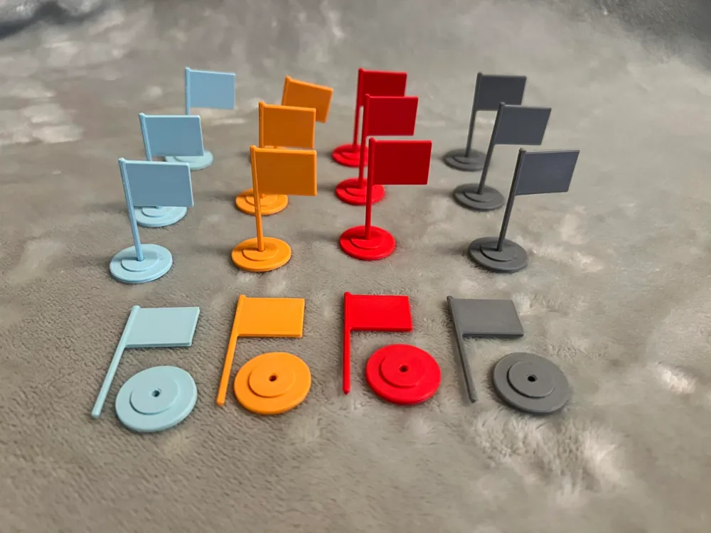 Flag and Base for Board Games, photo 4 of 4 - Classic Board Games & Game Sets, dnd accessories