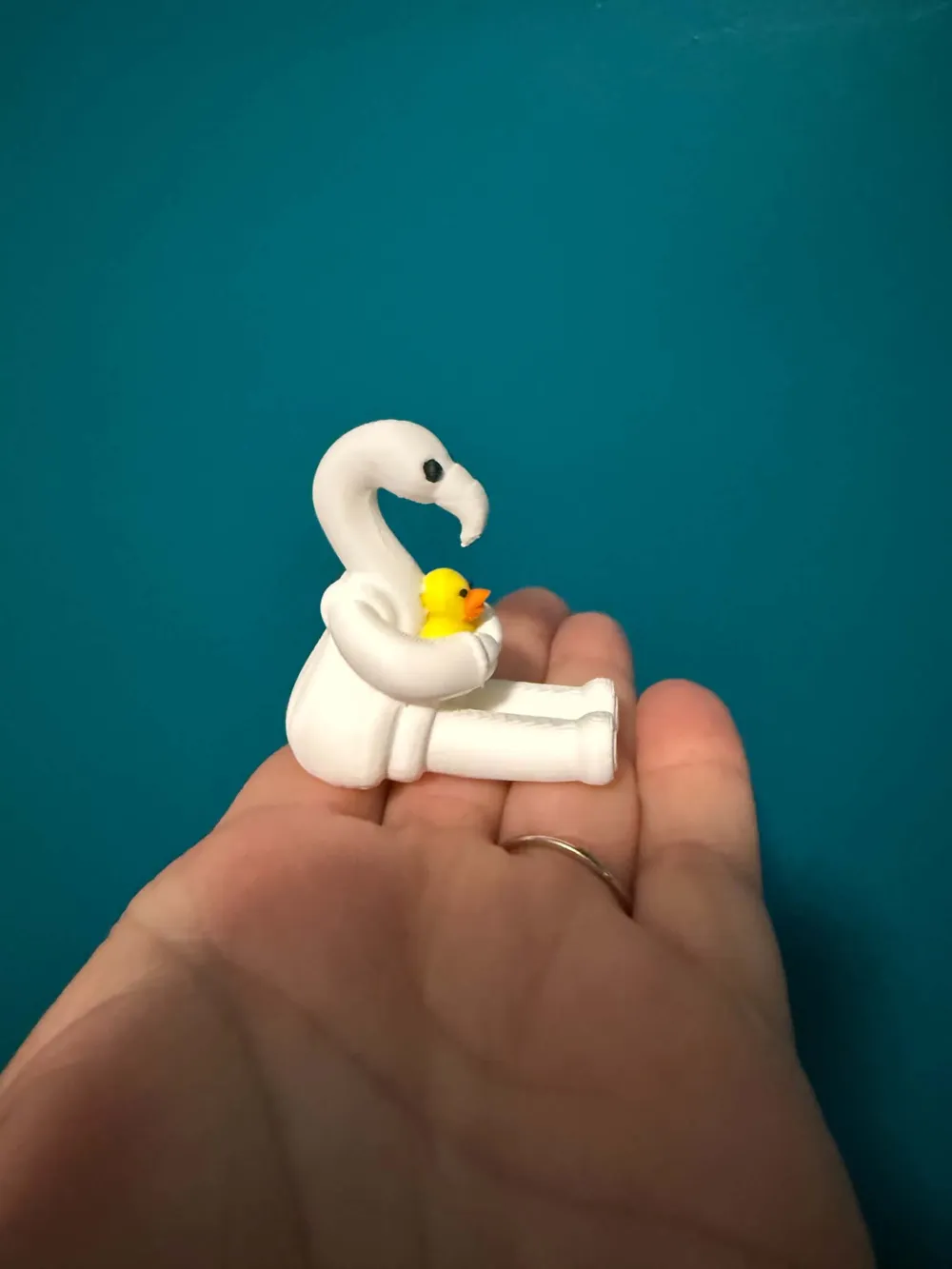 Flamingo towel animal for cruise ships, photo 2 of 4 - Flamingo towel animal for cruise ships Bath & Personal Care