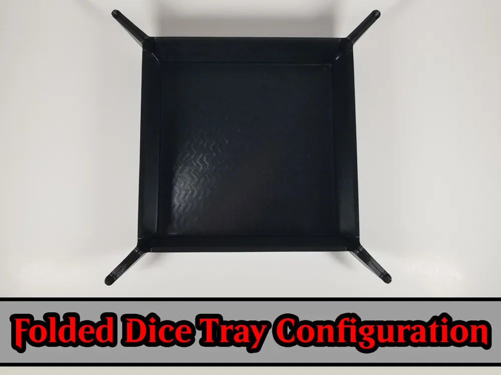 Flat Folding Dice Tray for DnD / MTG / Board Games, photo 3 of 4 - Flat Folding Dice Tray for DnD / MTG / Board Games Toys & Games
