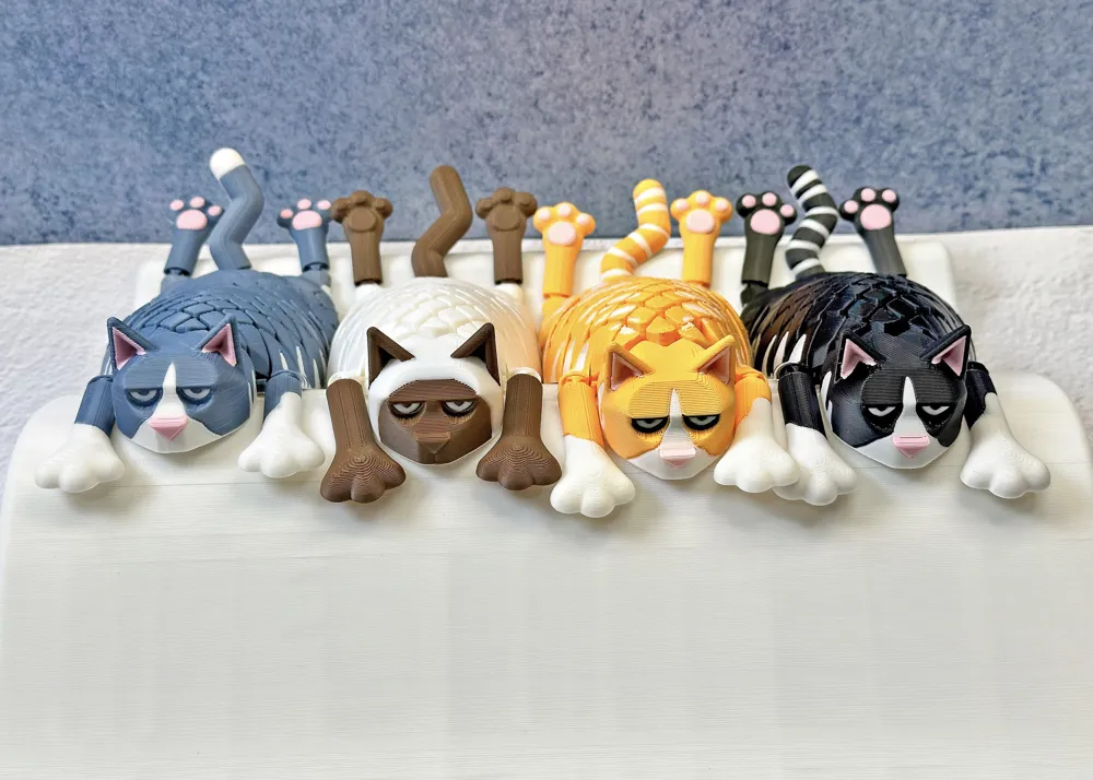 Flexi Cat Desk Pet, photo 4 of 5 - Articulated Cats & Dogs, flexible