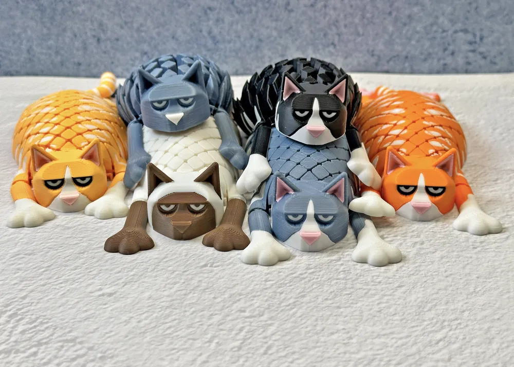 Flexi Cat Desk Pet, photo 5 of 5 - Articulated Cats & Dogs, articulated