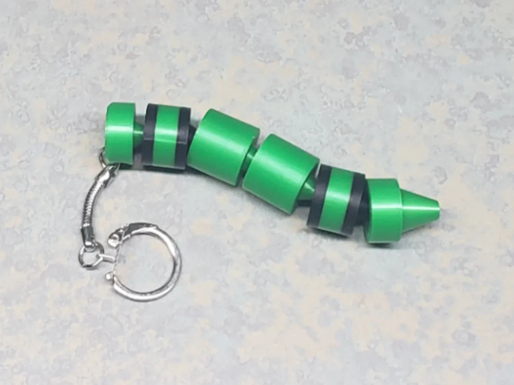 Flexi Crayon Charm or Keychain, photo 3 of 4 - Flexi Crayon Charm or Keychain Toys & Games
