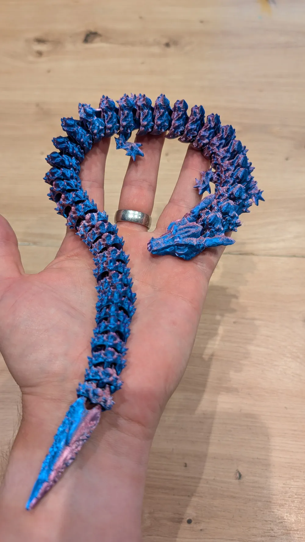 Flexi Dragon, Articulated Fidget Toy, photo 3 of 4 - Flexi Dragon, Articulated Fidget Toy Toys & Games