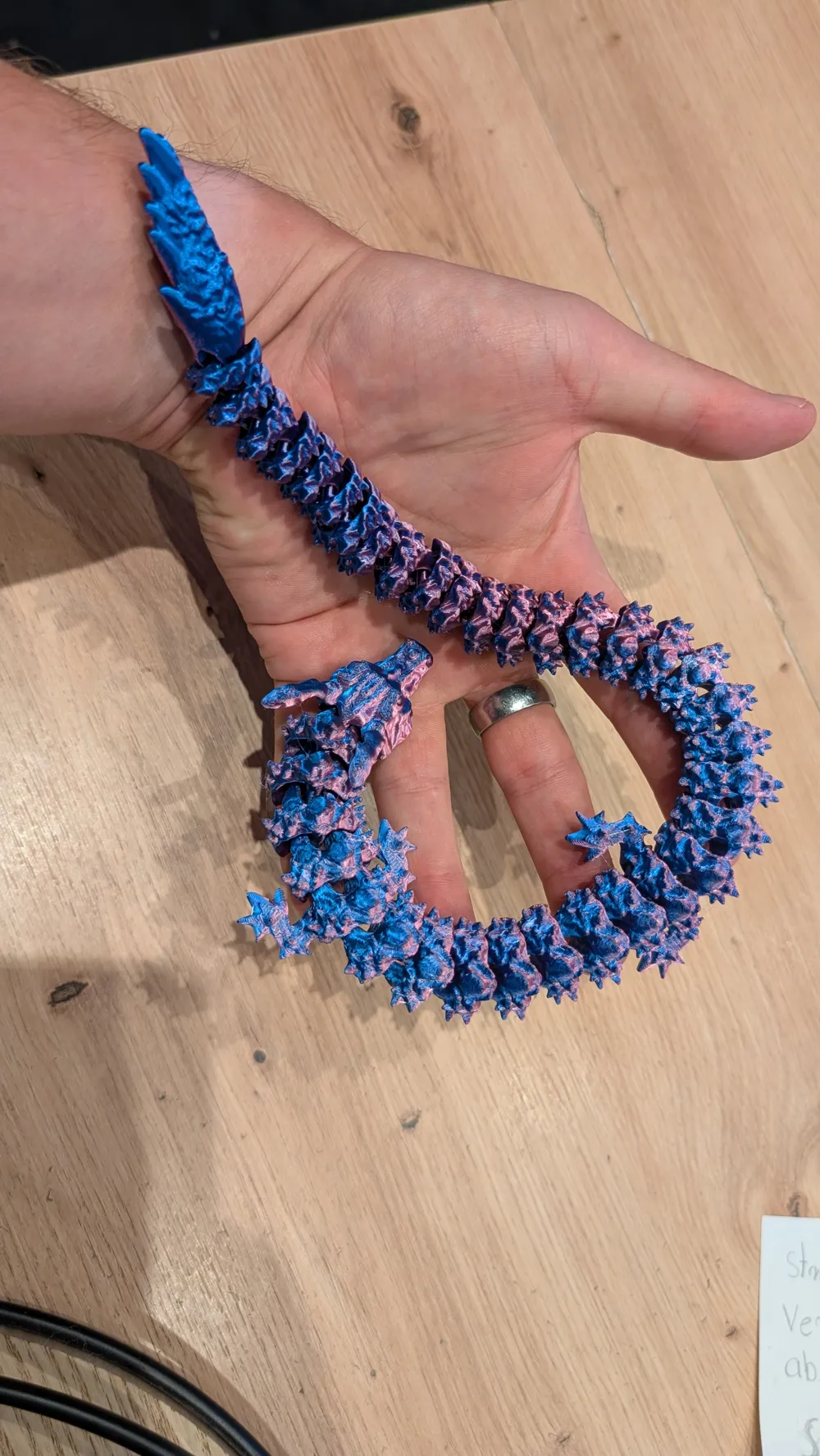 Flexi Dragon, Articulated Fidget Toy, photo 4 of 4 - Flexi Dragon, Articulated Fidget Toy Toys & Games