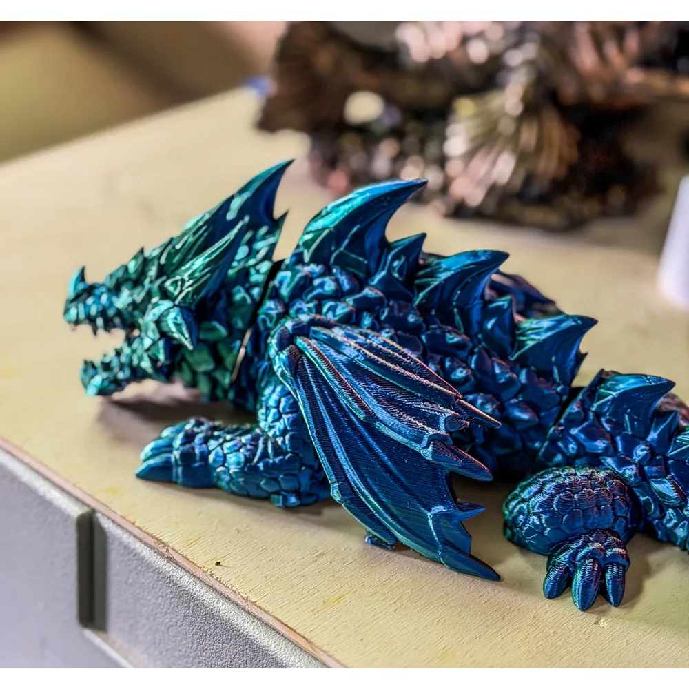 Flexi Drache "Gorne", photo 2 of 4 - Flexi Drache "Gorne" Toys & Games
