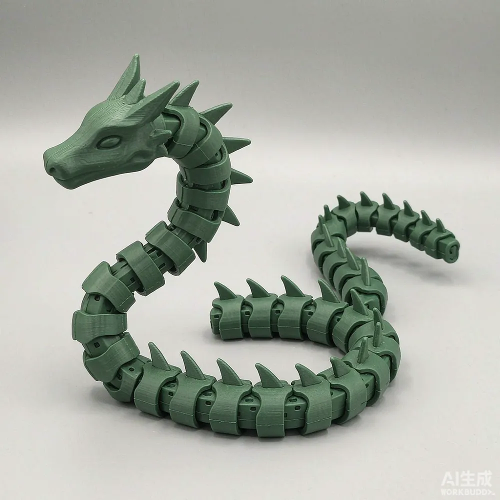 Flexi Dragon Fidget Toy, photo 2 of 3 - Flexi Dragon Fidget Toy Fidget & Sensory Toys