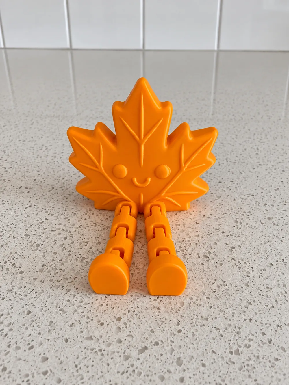 Flexi Maple Leaf Dangly Legs|Decor|Shelf Sitter, photo 3 of 4 - Flexi Maple Leaf Dangly Legs|Decor|Shelf Sitter Household