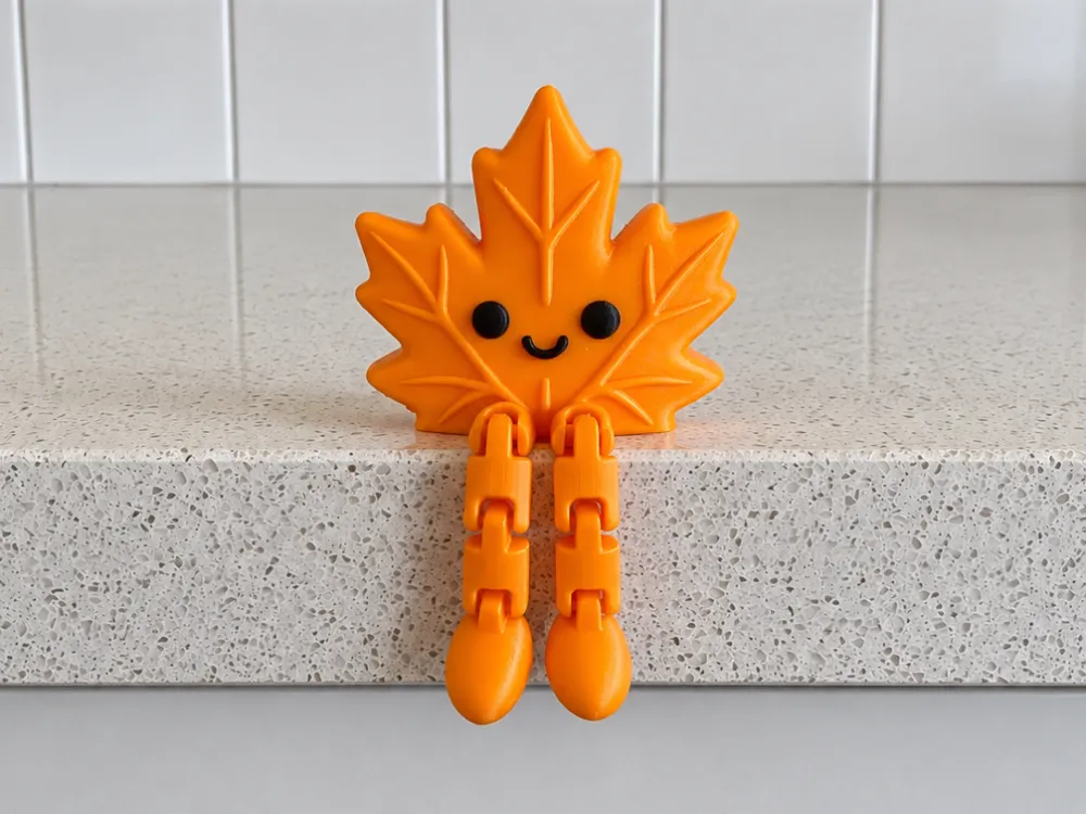 Flexi Maple Leaf Dangly Legs|Decor|Shelf Sitter - Decor, in stock in India