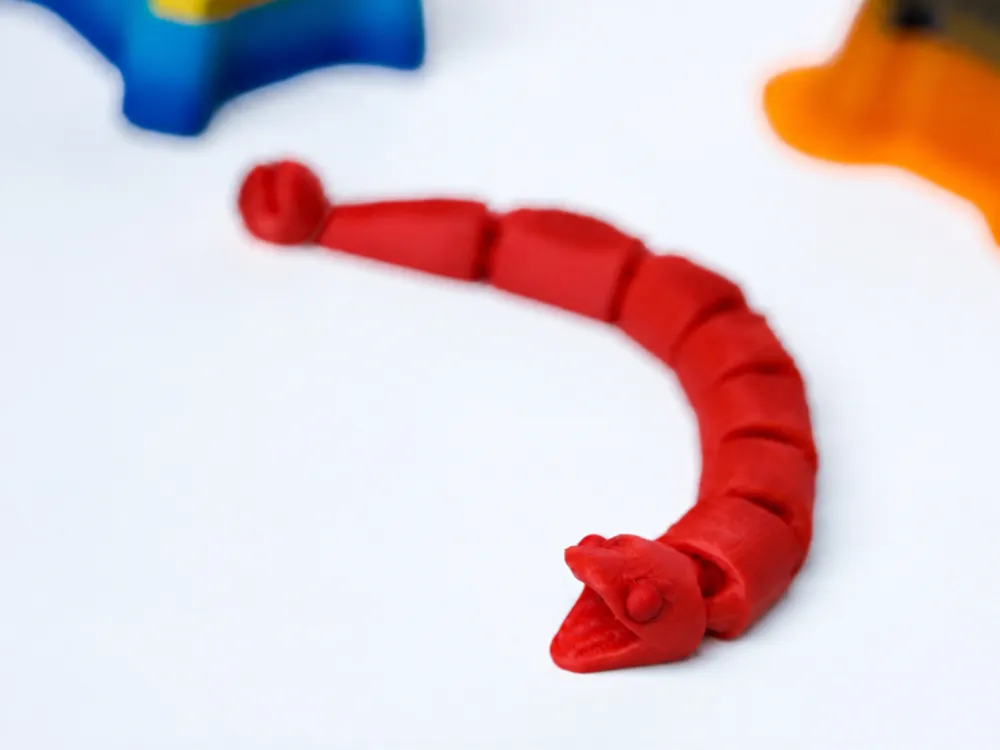 Flexi Mini Rattlesnake, photo 4 of 4 - Flexi Mini Rattlesnake Miniatures