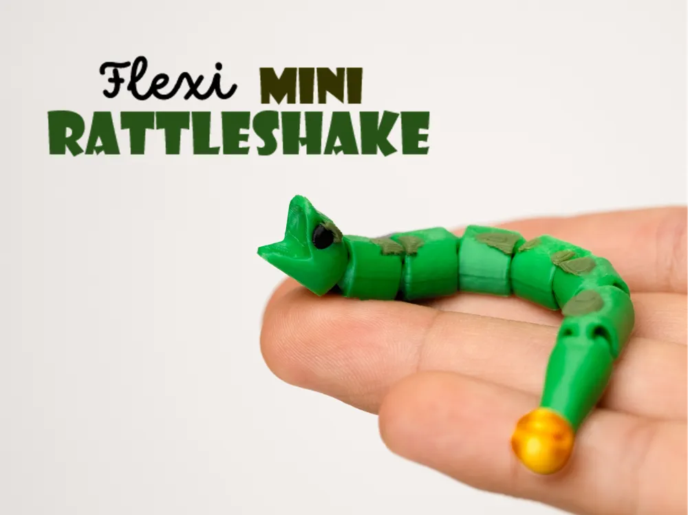 Flexi Mini Rattlesnake - Animals, in stock in India