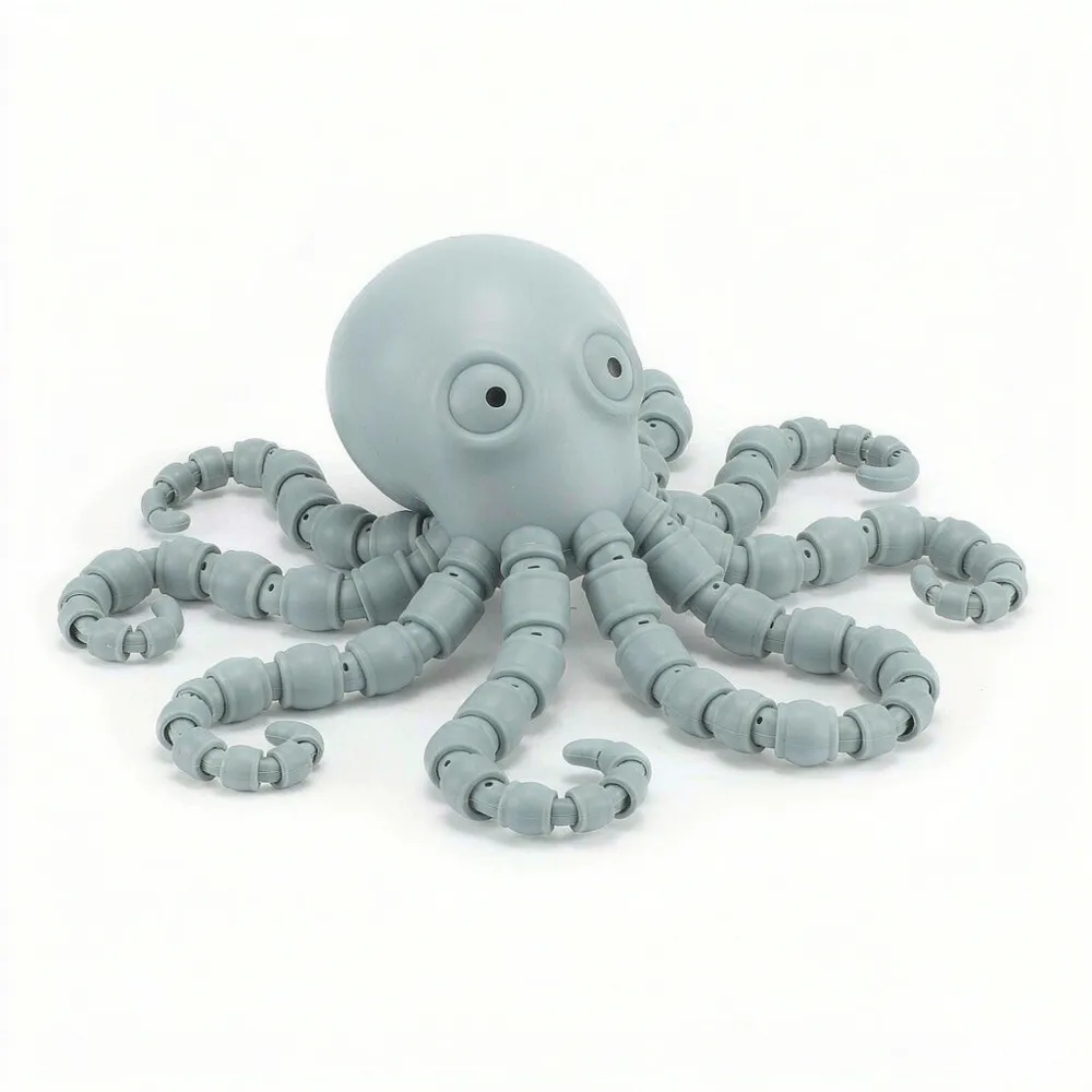 Flexi Octopus Desk Toy, photo 2 of 3 - Flexi Octopus Desk Toy Toys & Games