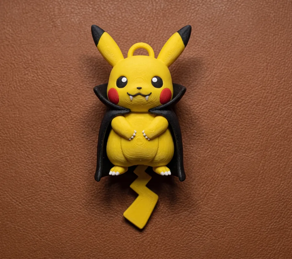 Flexi Pika-Vamp Cute Halloween Articulated Toy, photo 3 of 4 - Flexi Pika-Vamp Cute Halloween Articulated Toy Toys & Games