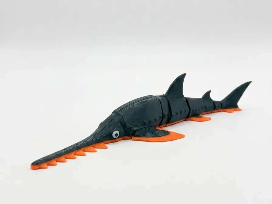 Flexi Sawfish Shark, photo 3 of 4 - Flexi Sawfish Shark Fidget & Sensory Toys