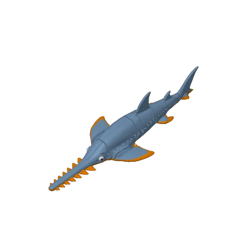 Flexi Sawfish Shark, photo 4 of 4 - Flexi Sawfish Shark Fidget & Sensory Toys