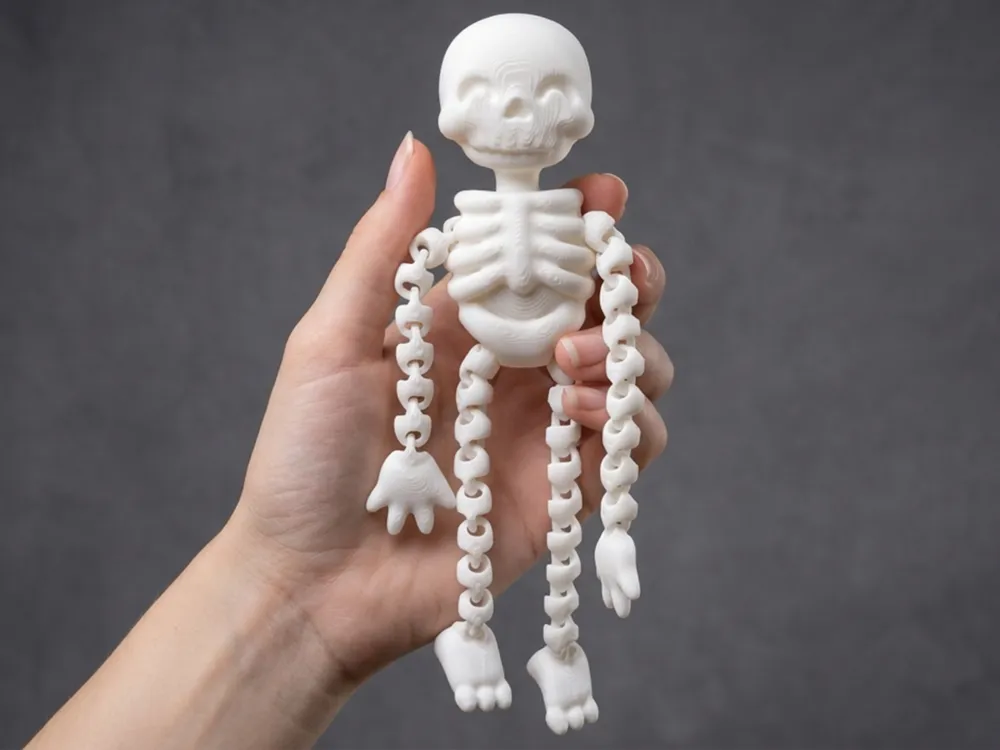 Flexi Skeleton. Articulated Legs and Arms, photo 3 of 4 - Flexi Skeleton. Articulated Legs and Arms Fidget & Sensory Toys