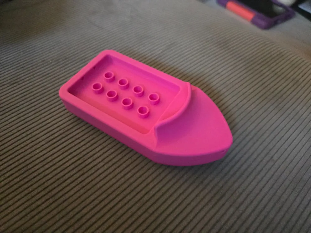Floating boat with studs compatible with Duplo, photo 4 of 4 - Brick-compatible Sets & Minifigures, brick