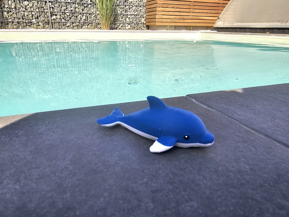 Floating Dolphin - Pool Toy, photo 4 of 5 - Water & Sand Toys, poolfloat