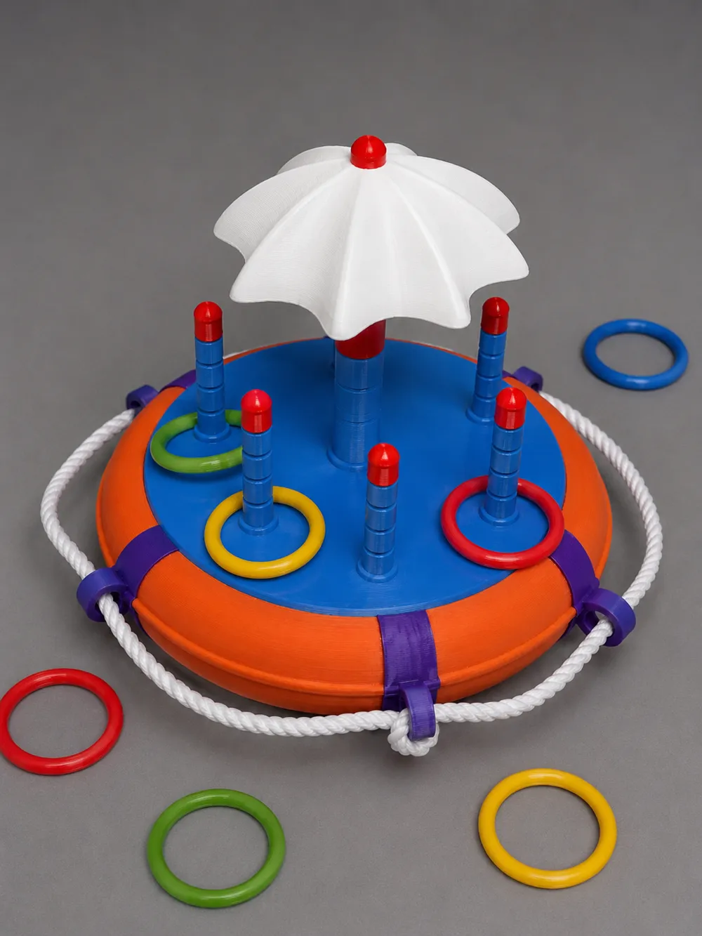 Floating Ring Toss Pool Game, Pool Toy, photo 3 of 4 - Water & Sand Toys, poolgame