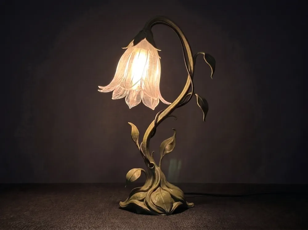 FloraGlow Botanical Lamp, photo 5 of 5 - Table & Desk Lamps, surreal