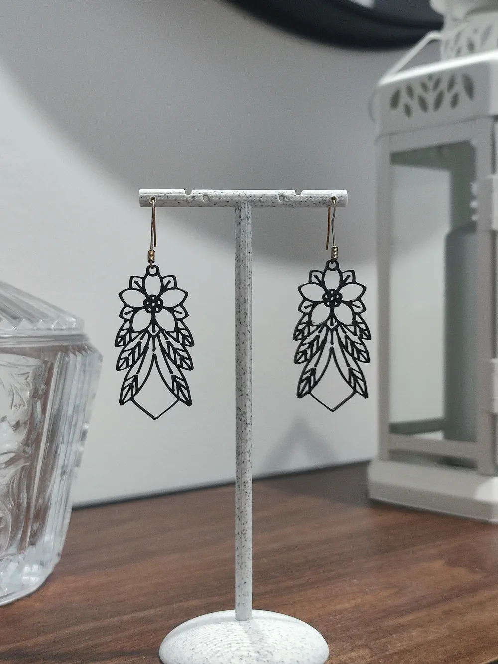 Aretes Cascada Floral, photo 2 of 4 - Aretes Cascada Floral Jewellery & Accessories