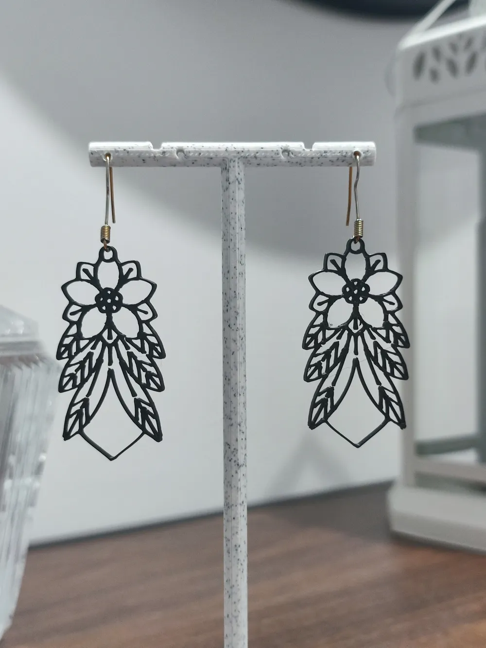 Aretes Cascada Floral, photo 3 of 4 - Aretes Cascada Floral Jewellery & Accessories