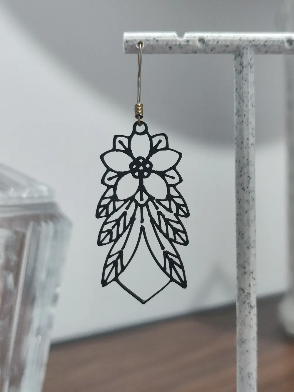 Aretes Cascada Floral, photo 4 of 4 - Aretes Cascada Floral Jewellery & Accessories