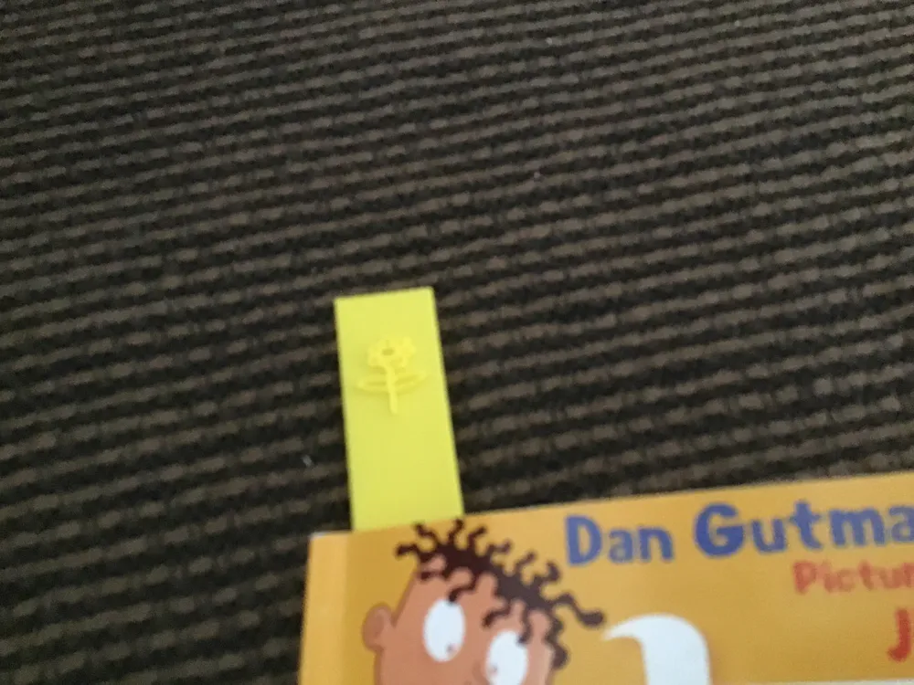 Flower bookmark, photo 2 of 4 - Flower bookmark Desk & Office