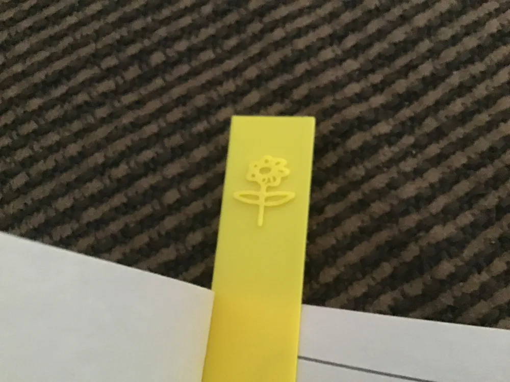 Flower bookmark, photo 3 of 4 - Flower bookmark Desk & Office