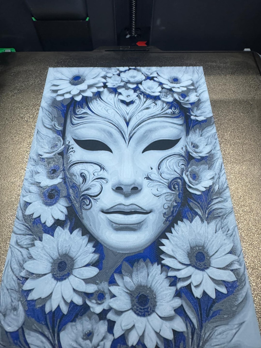 Flower Mask, photo 2 of 4 - Flower Mask Props & Cosplay
