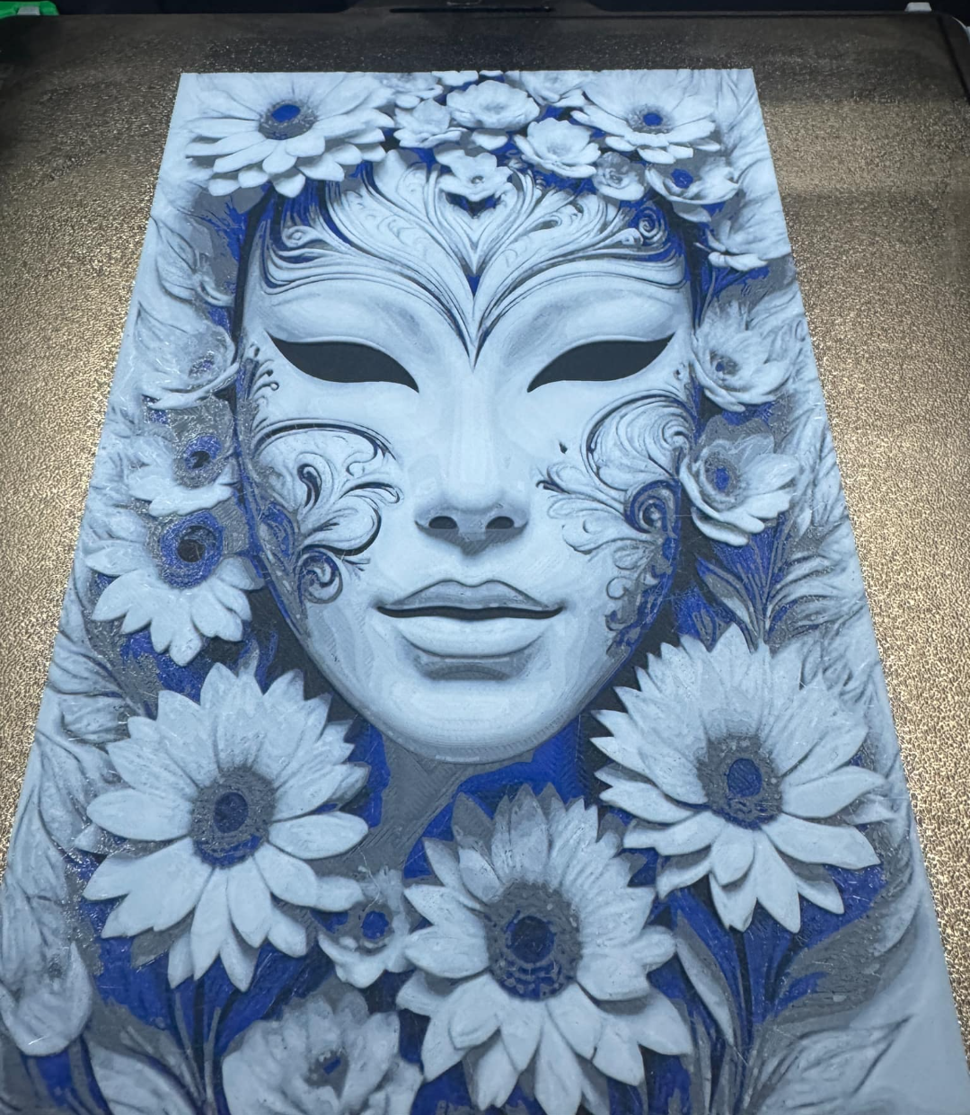 Flower Mask - Masks, in stock
