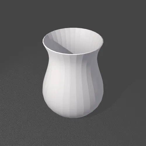 Flower vase, photo 3 of 3 - Flower vase Generative Art