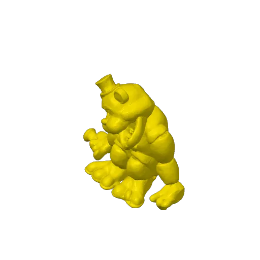FNAF Golden Freddy Animatronic Figure, photo 4 of 4 - FNAF Golden Freddy Animatronic Figure Props & Cosplays
