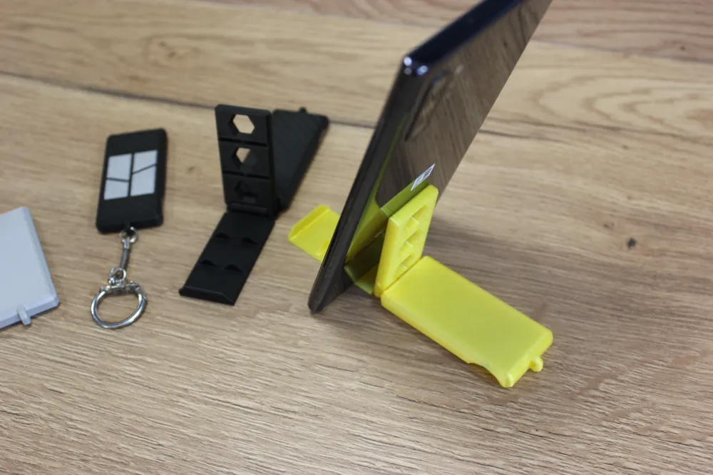 foldable phone stand keychain, photo 4 of 4 - foldable phone stand keychain Household