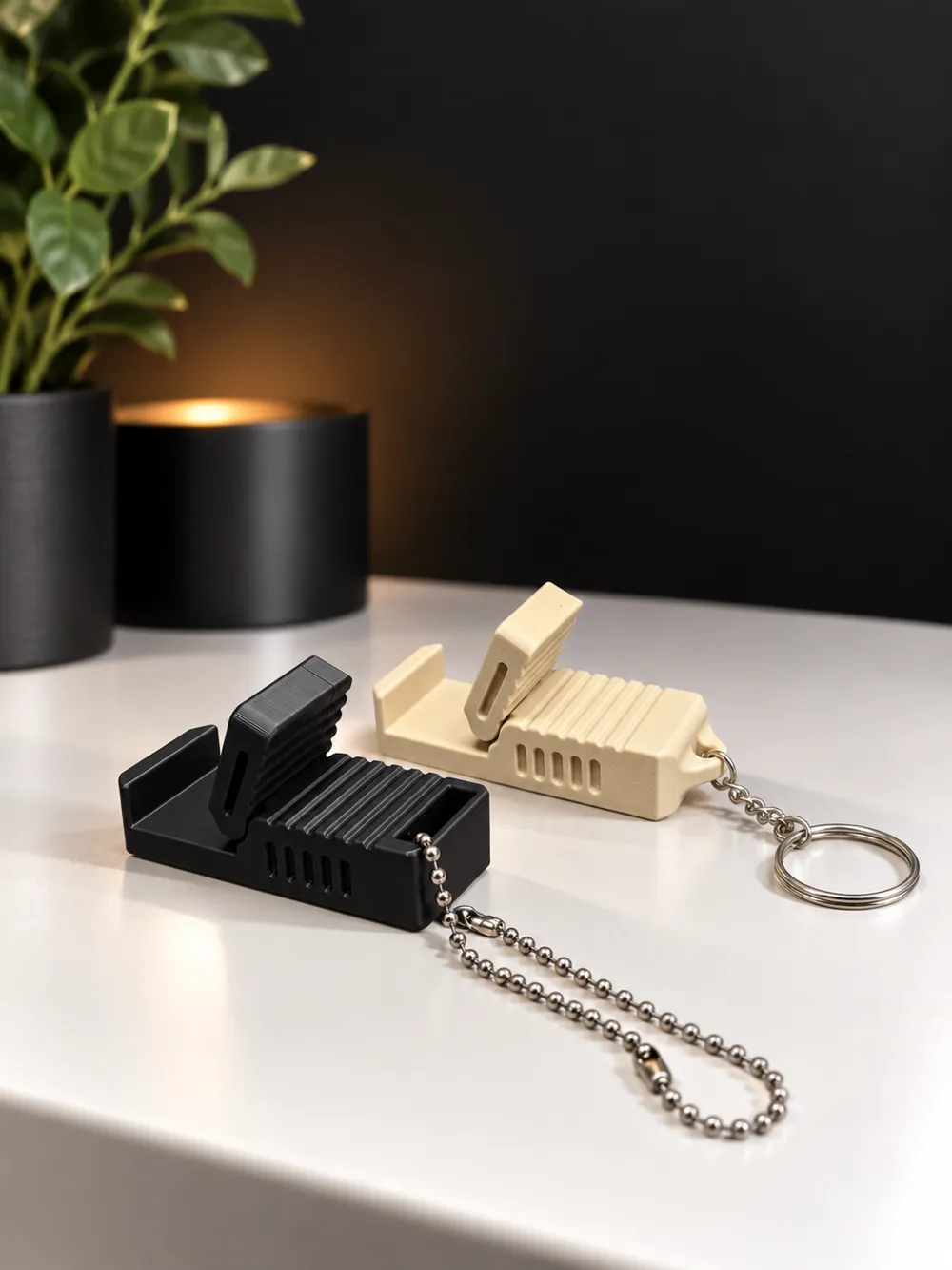 Foldable Phone Stand, Keychain & Carabiner, photo 2 of 4 - Foldable Phone Stand, Keychain & Carabiner Keychains