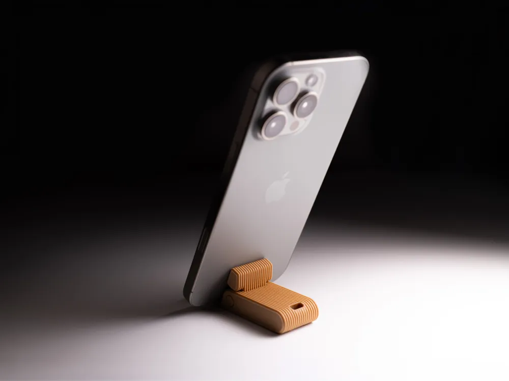 Foldable Pocket Smartphone Stand, photo 3 of 5 - Foldable & Portable Mobile Stands, keychain