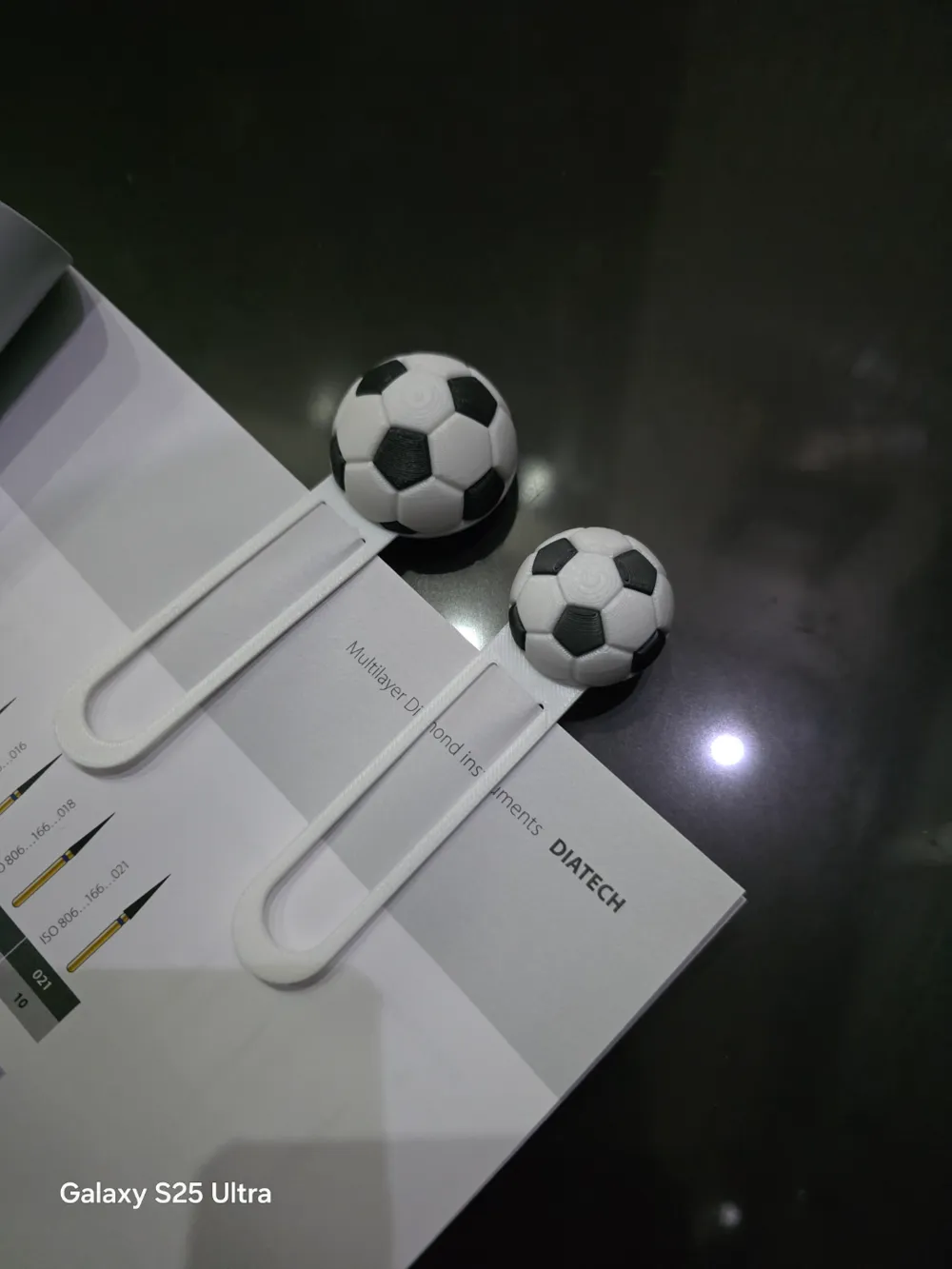 FOOTBALL Bookmark, photo 3 of 4 - FOOTBALL Bookmark Desk & Office