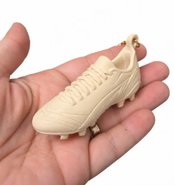 Football Boot Keychain, Soccer Fan Gift, photo 2 of 4 - Football Boot Keychain, Soccer Fan Gift Keychains