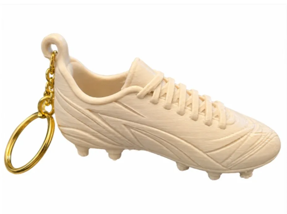 Football Boot Keychain, Soccer Fan Gift, photo 3 of 4 - Football Boot Keychain, Soccer Fan Gift Keychains