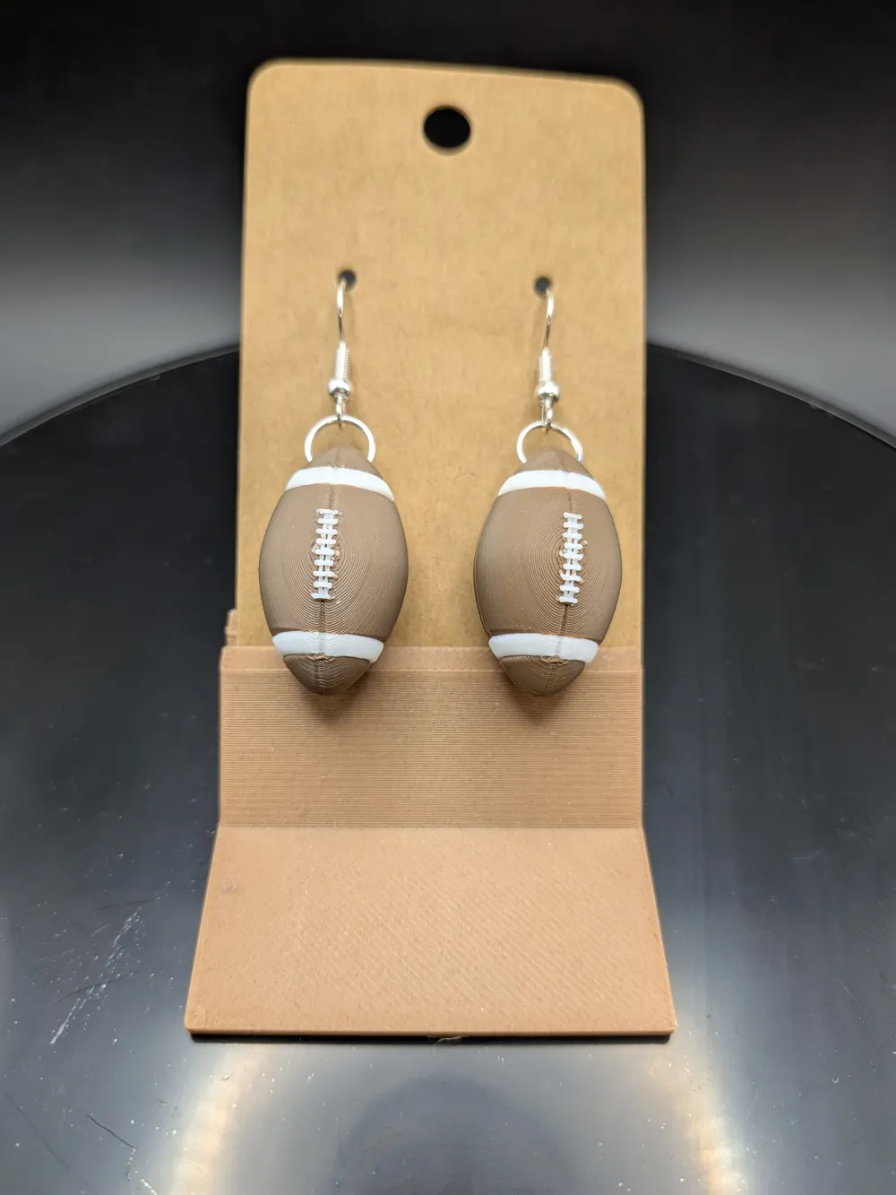 Football Earrings, photo 3 of 4 - Football Earrings Jewellery & Accessories