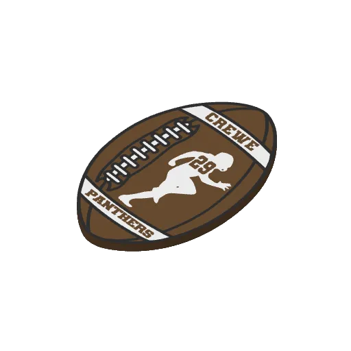 Football Ornament, photo 3 of 4 - Football Ornament Fashion