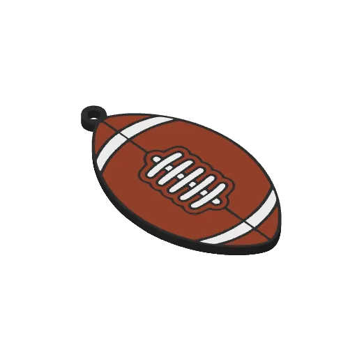 Football Ornament, photo 4 of 4 - Football Ornament Fashion