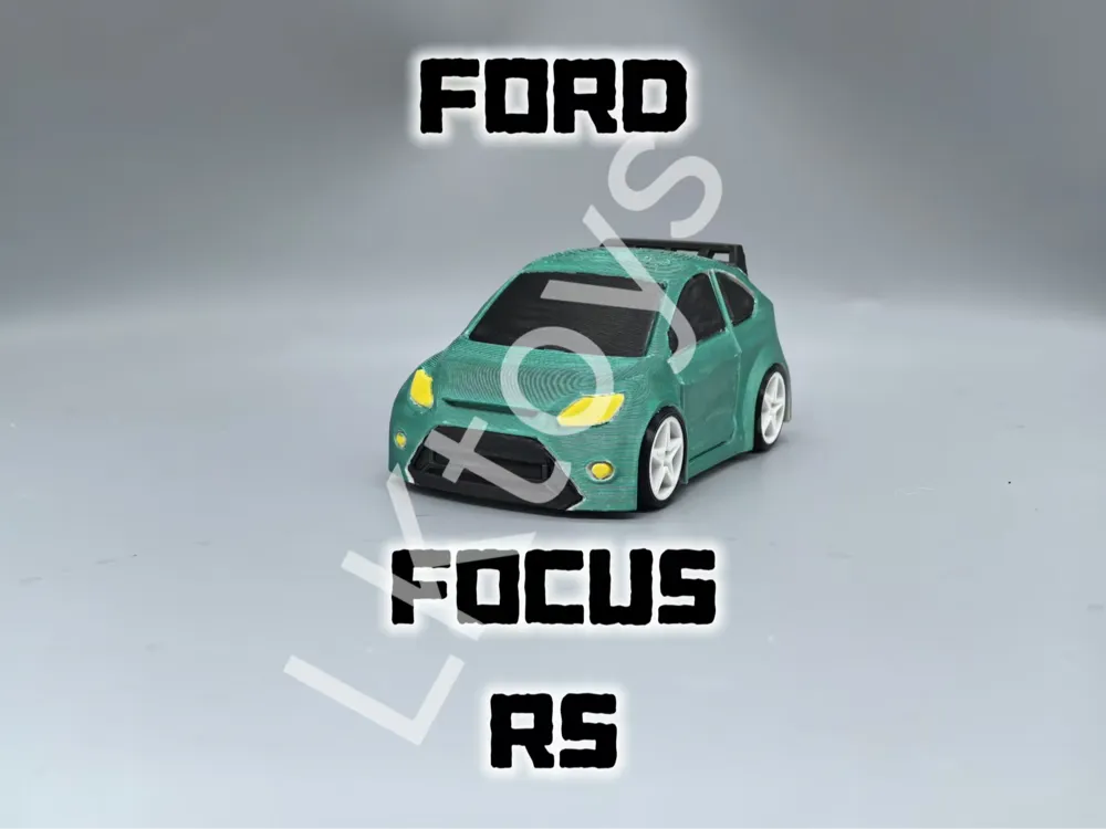 Ford Focus RS Car Model