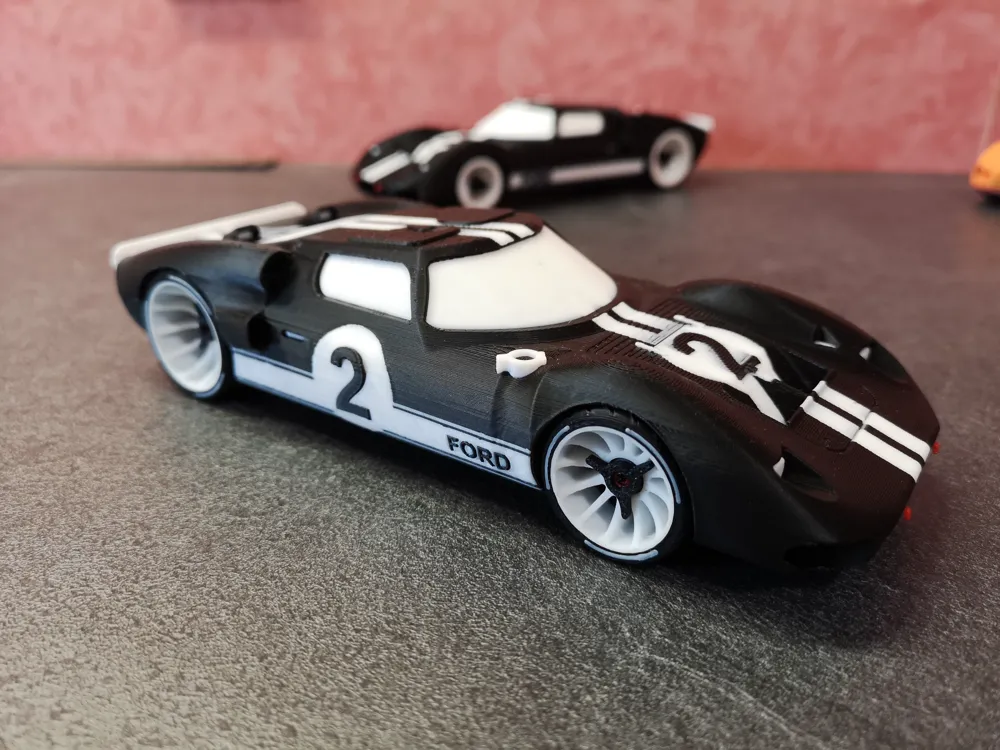 Ford GT-40 MK II - 1966 - N°2 - Car - Toy, photo 2 of 4 - Model Cars & Race Cars, gt40